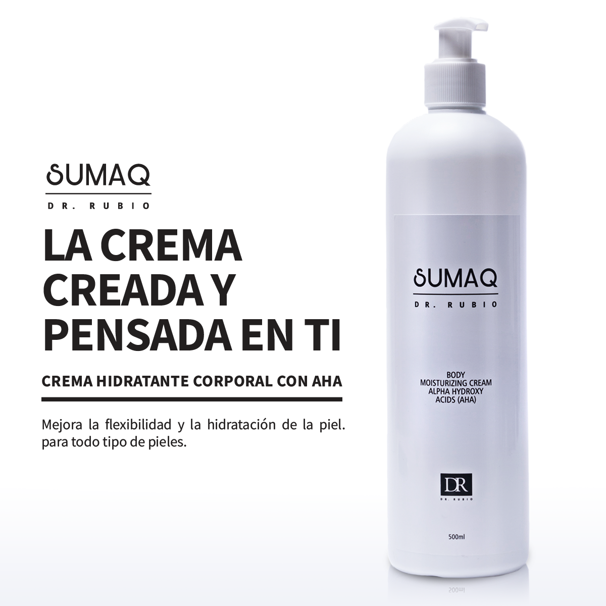 Crema Hidratante Corporal Alfahidroxiacidos (AHA)