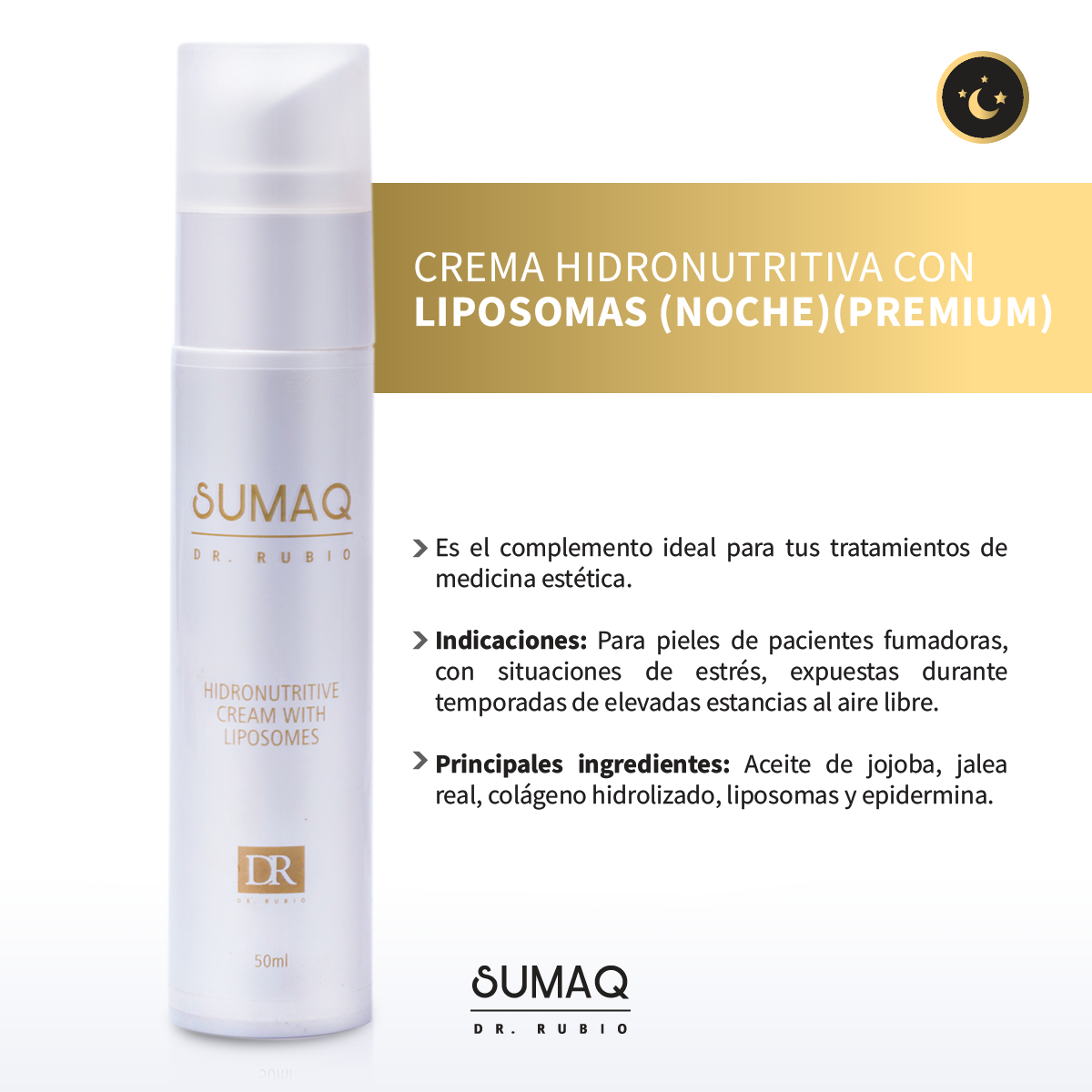 Crema Hidronutritiva con Liposomas