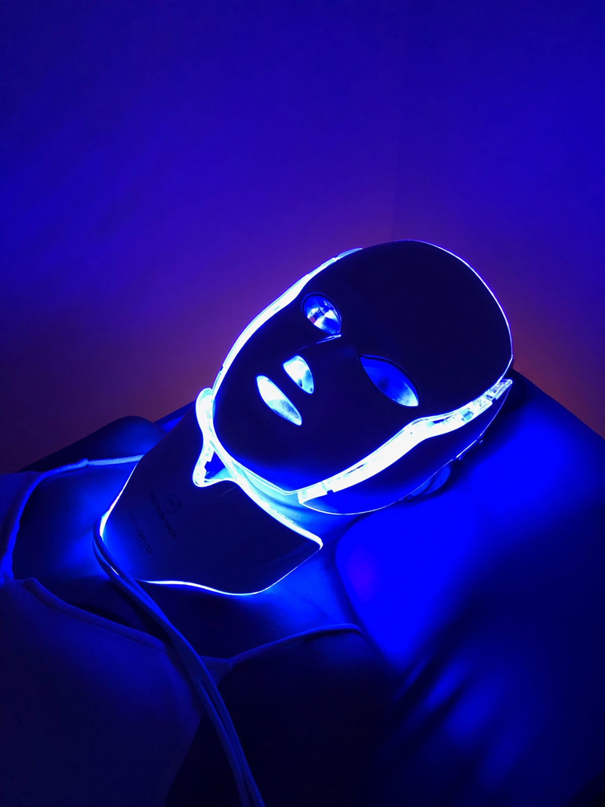 balcón Tentáculo Mirar furtivamente Máscara LED - Spectrum Mask Clínica Cime